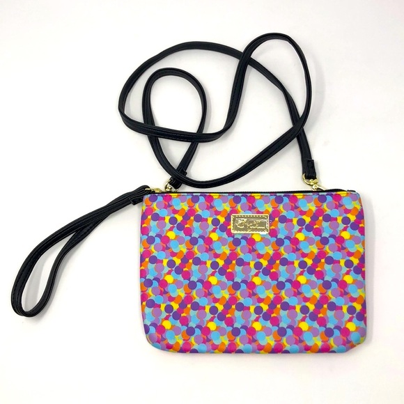 Betsy Johnson wristlet/crossbody‎ purse - Picture 1 of 7